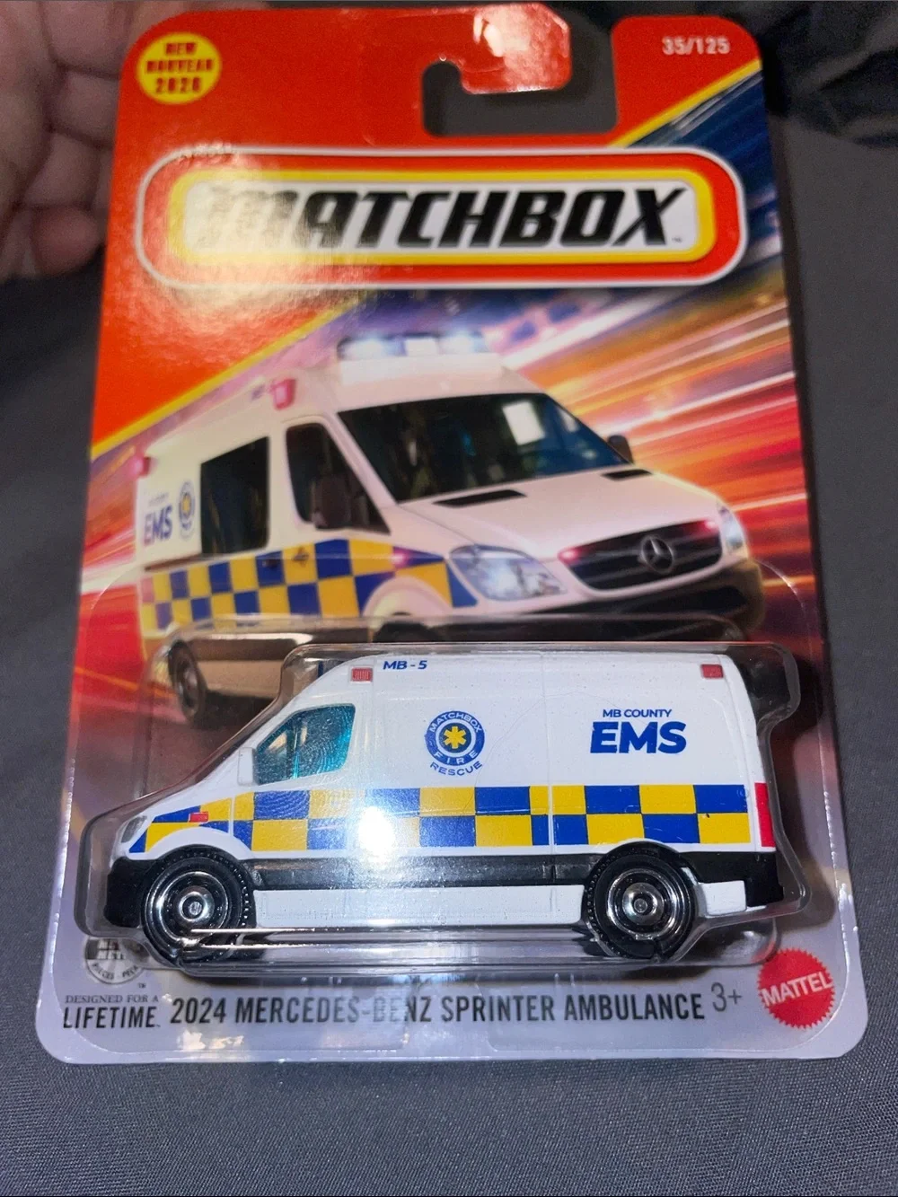 MATCHBOX rescue van